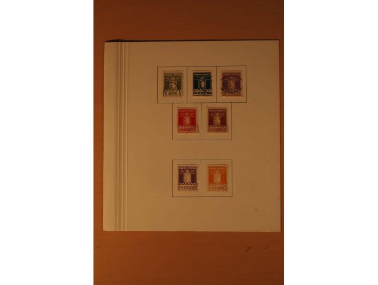 1851/1964, vorwiegend gestempelte Sammlung in den Hauptnummern augenscheinlich komplett inkl. Mi.-Nr. 2, 3-6, 7-10, 11-15, 60
