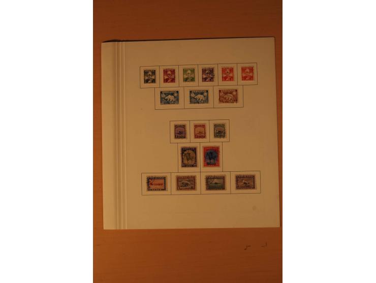 1851/1964, vorwiegend gestempelte Sammlung in den Hauptnummern augenscheinlich komplett inkl. Mi.-Nr. 2, 3-6, 7-10, 11-15, 60