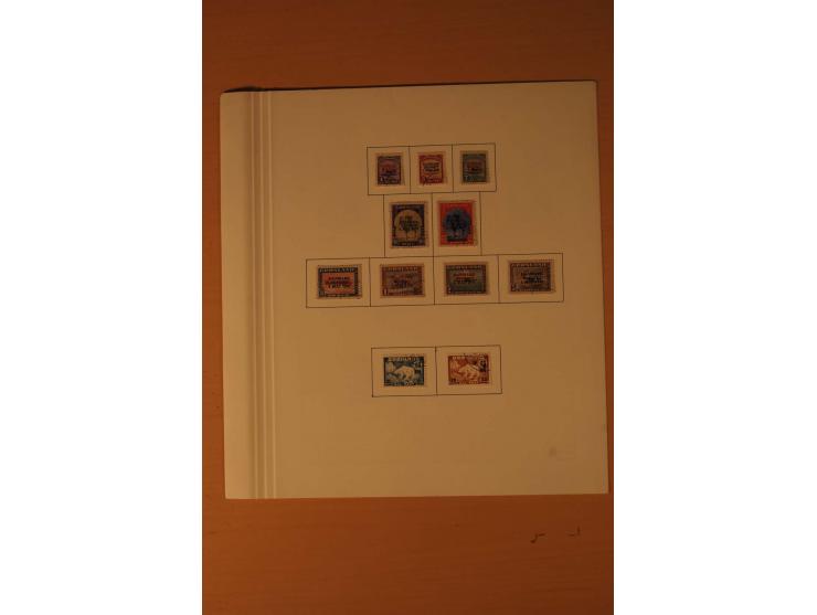 1851/1964, vorwiegend gestempelte Sammlung in den Hauptnummern augenscheinlich komplett inkl. Mi.-Nr. 2, 3-6, 7-10, 11-15, 60