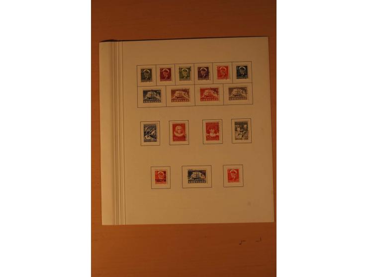 1851/1964, vorwiegend gestempelte Sammlung in den Hauptnummern augenscheinlich komplett inkl. Mi.-Nr. 2, 3-6, 7-10, 11-15, 60