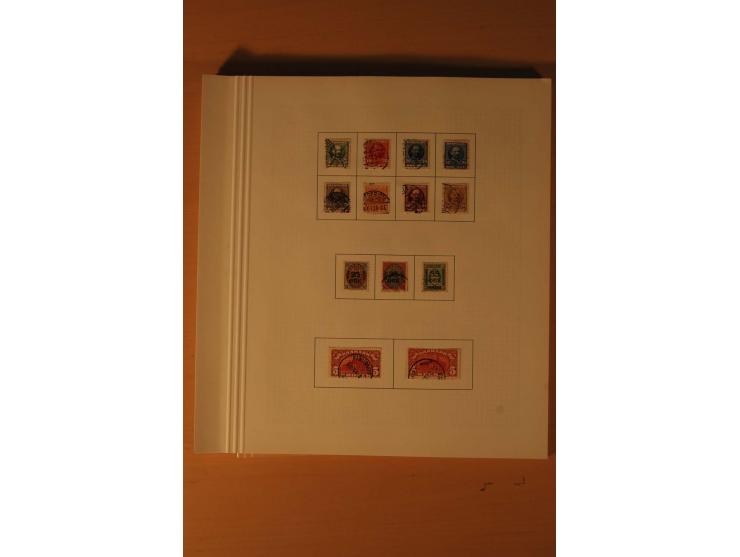 1851/1964, vorwiegend gestempelte Sammlung in den Hauptnummern augenscheinlich komplett inkl. Mi.-Nr. 2, 3-6, 7-10, 11-15, 60