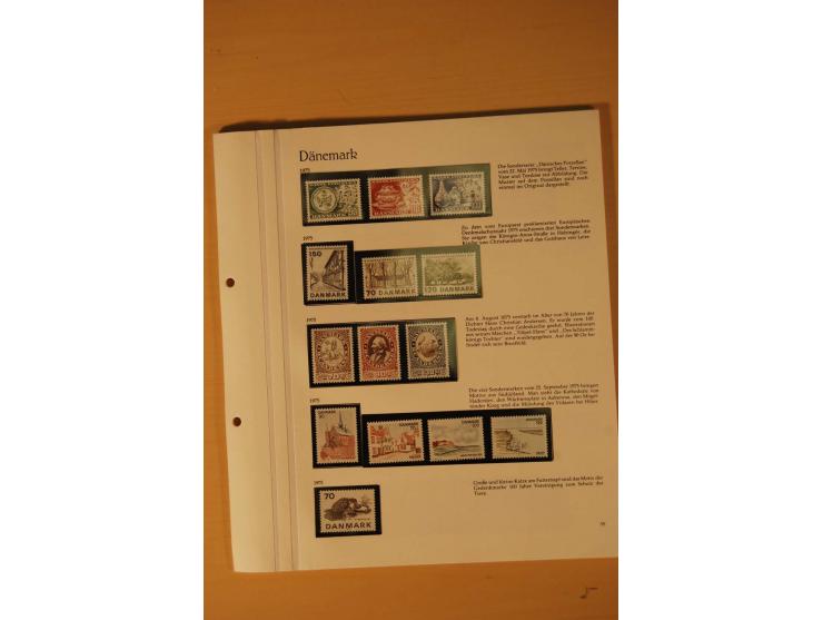 1851/1975, postfrische, ungebrauchte und gestempelte Sammlung mit guten Ausgaben im Behrens-Album
