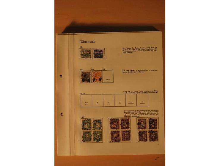 1851/1975, postfrische, ungebrauchte und gestempelte Sammlung mit guten Ausgaben im Behrens-Album