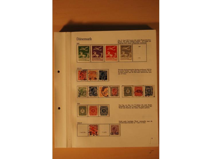 1851/1975, postfrische, ungebrauchte und gestempelte Sammlung mit guten Ausgaben im Behrens-Album