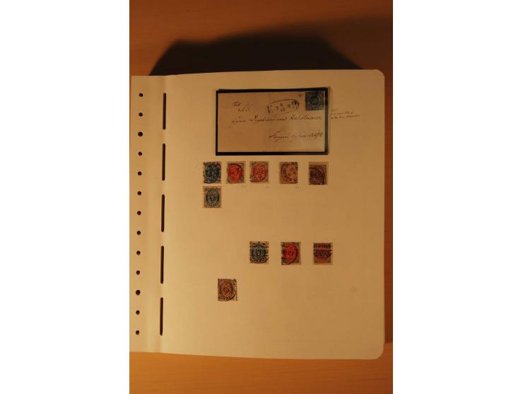 1861/2001, postfrische und gestempelte Sammlung, dabei Mi.-Nr. 10 (Fotoattest Diena), 66, 81 etc., dazu Markenheftchen, Doubl