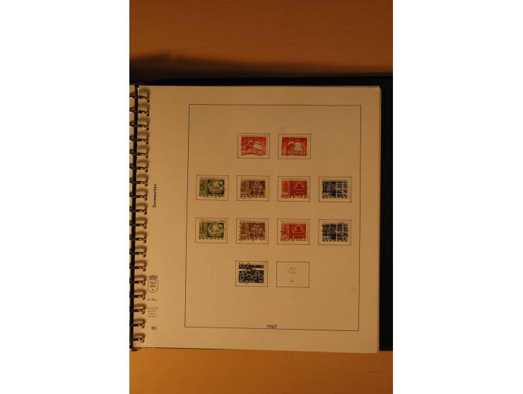 1882/1988, gestempelte Sammlung mit besseren Ausgaben auf selbstgestalteten Blättern im Album