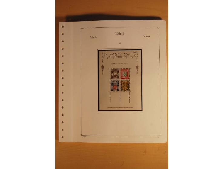 1918/2000, sehr saubere ungebrauchte und postfrische Sammlung, dabei viele bessere Werte, teils doppelt, wie Mi.-Nr. 43-45B, 