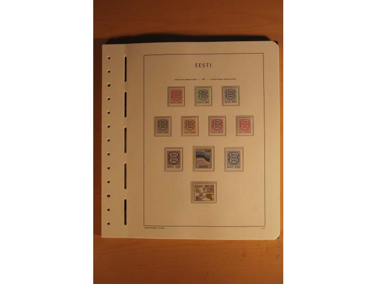 1918/2000, sehr saubere ungebrauchte und postfrische Sammlung, dabei viele bessere Werte, teils doppelt, wie Mi.-Nr. 43-45B, 