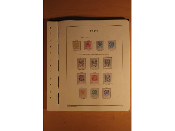 1918/2000, sehr saubere ungebrauchte und postfrische Sammlung, dabei viele bessere Werte, teils doppelt, wie Mi.-Nr. 43-45B, 