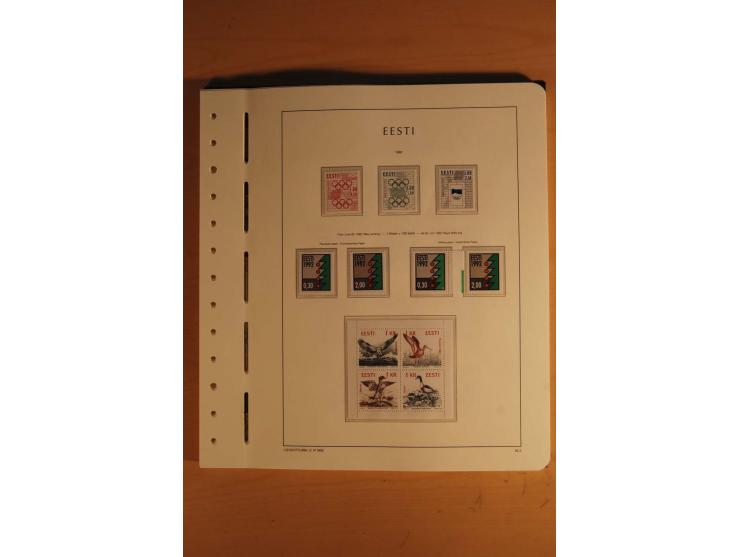 1918/2000, sehr saubere ungebrauchte und postfrische Sammlung, dabei viele bessere Werte, teils doppelt, wie Mi.-Nr. 43-45B, 