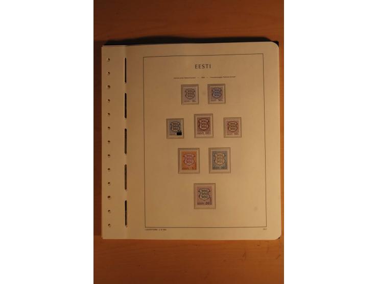 1918/2000, sehr saubere ungebrauchte und postfrische Sammlung, dabei viele bessere Werte, teils doppelt, wie Mi.-Nr. 43-45B, 