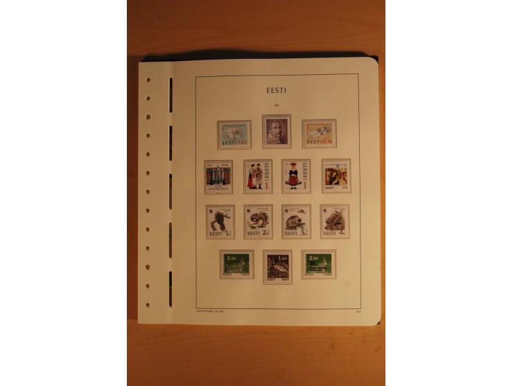 1918/2000, sehr saubere ungebrauchte und postfrische Sammlung, dabei viele bessere Werte, teils doppelt, wie Mi.-Nr. 43-45B, 