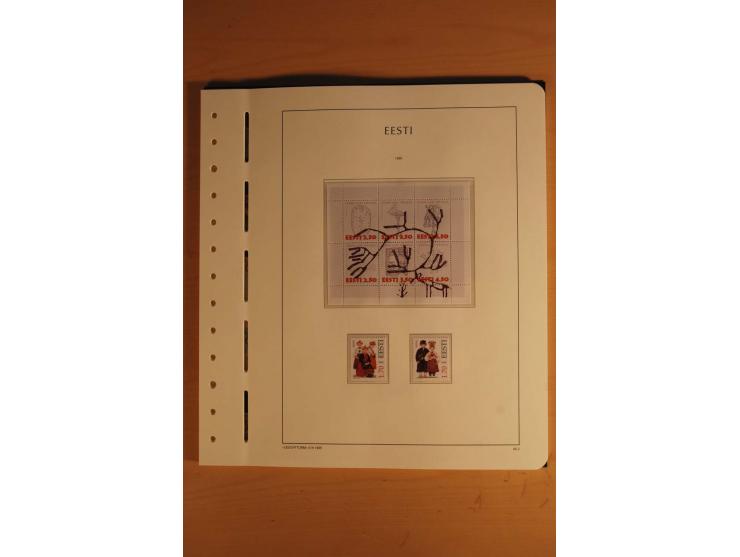 1918/2000, sehr saubere ungebrauchte und postfrische Sammlung, dabei viele bessere Werte, teils doppelt, wie Mi.-Nr. 43-45B, 