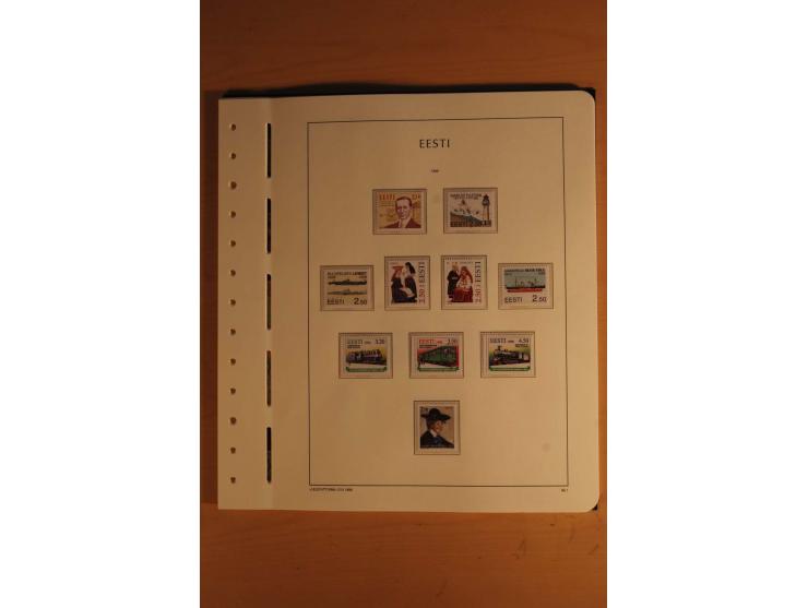 1918/2000, sehr saubere ungebrauchte und postfrische Sammlung, dabei viele bessere Werte, teils doppelt, wie Mi.-Nr. 43-45B, 