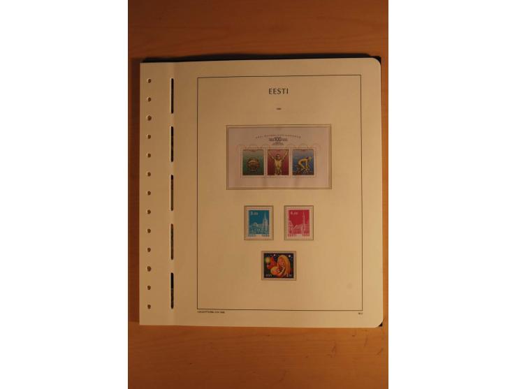 1918/2000, sehr saubere ungebrauchte und postfrische Sammlung, dabei viele bessere Werte, teils doppelt, wie Mi.-Nr. 43-45B, 