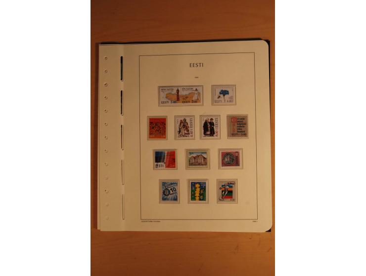 1918/2000, sehr saubere ungebrauchte und postfrische Sammlung, dabei viele bessere Werte, teils doppelt, wie Mi.-Nr. 43-45B, 