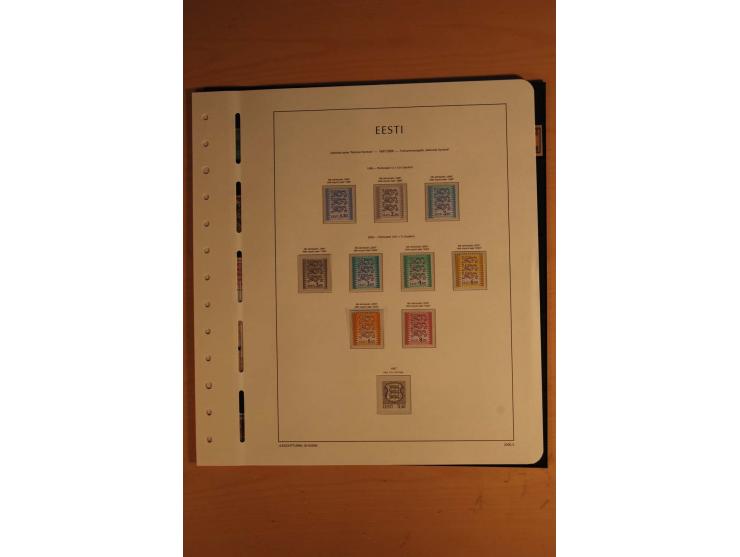1918/2000, sehr saubere ungebrauchte und postfrische Sammlung, dabei viele bessere Werte, teils doppelt, wie Mi.-Nr. 43-45B, 