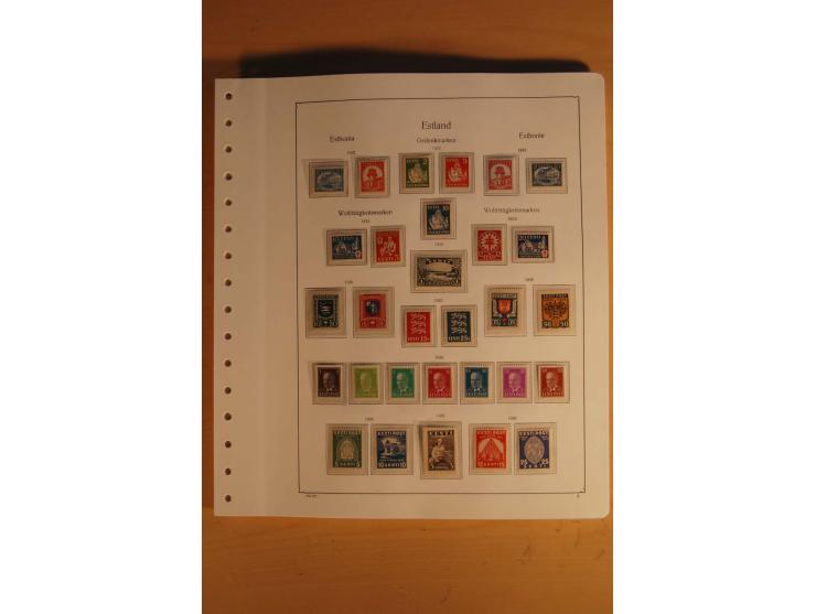 1918/2000, sehr saubere ungebrauchte und postfrische Sammlung, dabei viele bessere Werte, teils doppelt, wie Mi.-Nr. 43-45B, 