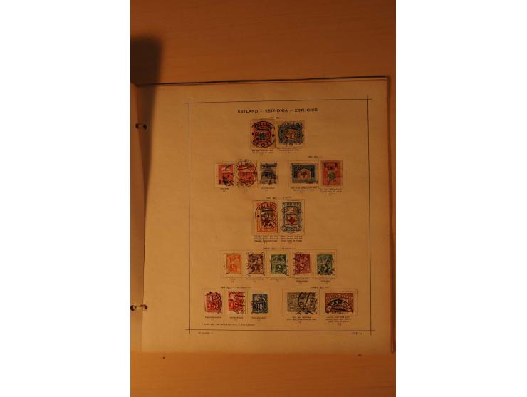 1918/40, ungebrauchte und gestempelte Sammlung mit besseren Ausgaben (Mi. ca. 750,-)