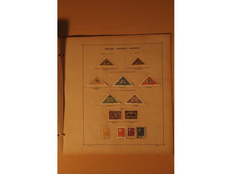 1918/40, ungebrauchte und gestempelte Sammlung mit besseren Ausgaben (Mi. ca. 750,-)