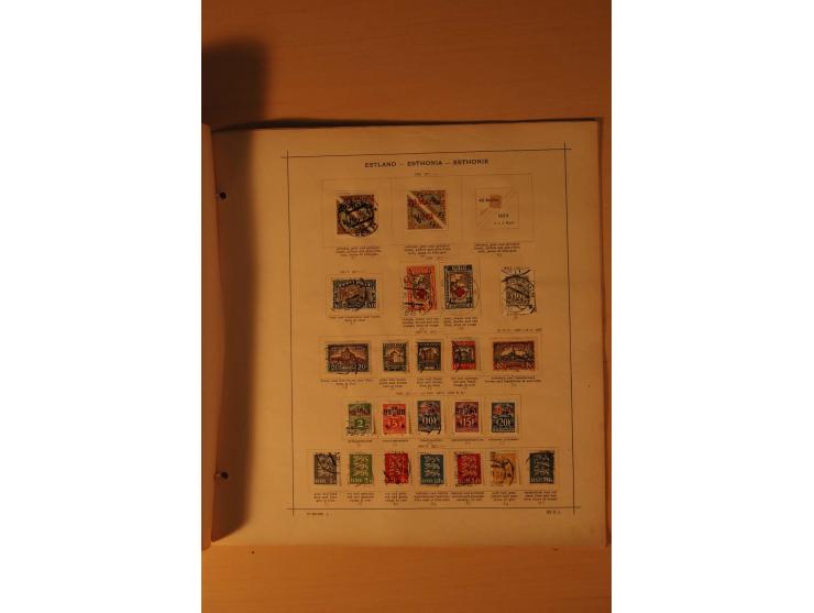 1918/40, ungebrauchte und gestempelte Sammlung mit besseren Ausgaben (Mi. ca. 750,-)