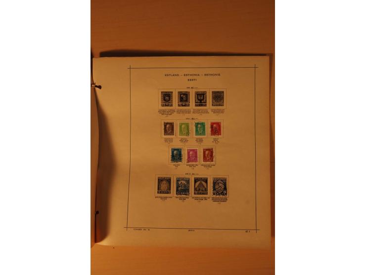 1918/40, ungebrauchte und gestempelte Sammlung mit besseren Ausgaben (Mi. ca. 750,-)