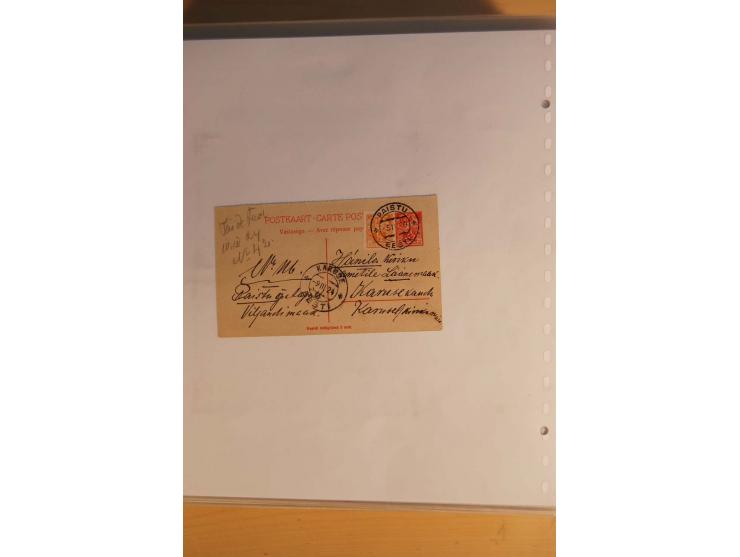 1923/40, 168 gebrauchte Ganzsachen Mi.-Nr. P1-29, dabei verschiedene Typen, Plattenfehler, Papiersorten, seltene Destinatione