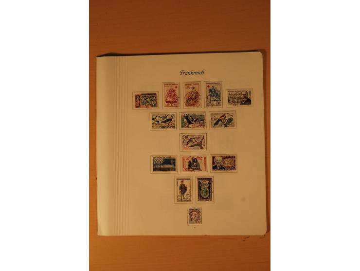 1849/2002, meist gestempelte Sammlung mit besseren Werten, teils stark unterschiedlicher Erhaltung, dazu gestempelte Sammlung