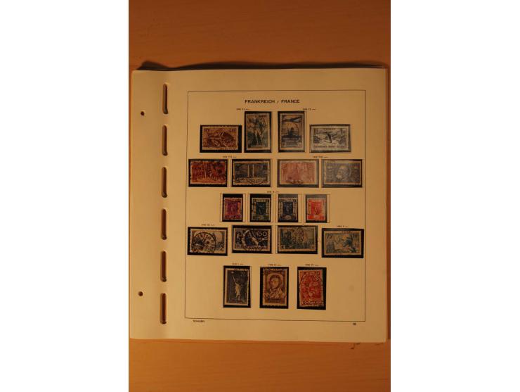 1849/2002, meist gestempelte Sammlung mit besseren Werten, teils stark unterschiedlicher Erhaltung, dazu gestempelte Sammlung