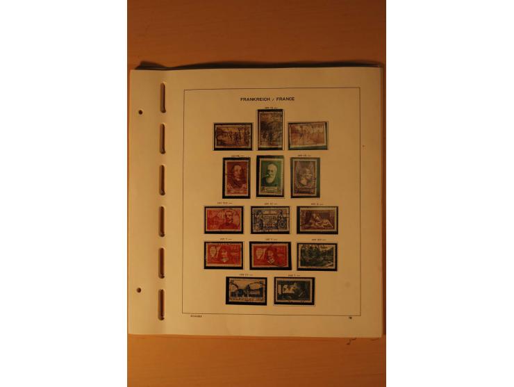 1849/2002, meist gestempelte Sammlung mit besseren Werten, teils stark unterschiedlicher Erhaltung, dazu gestempelte Sammlung