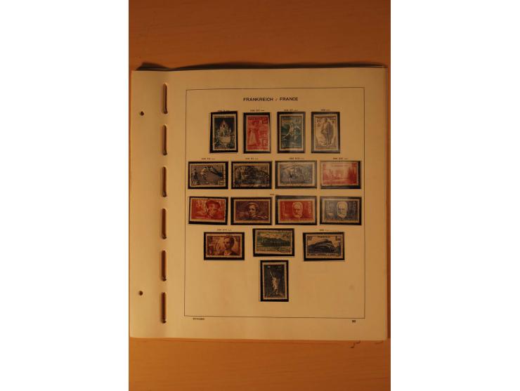 1849/2002, meist gestempelte Sammlung mit besseren Werten, teils stark unterschiedlicher Erhaltung, dazu gestempelte Sammlung