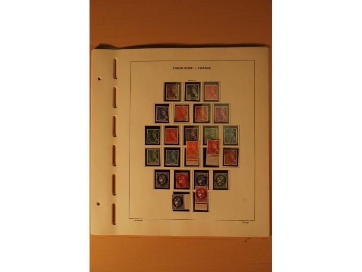 1849/2002, meist gestempelte Sammlung mit besseren Werten, teils stark unterschiedlicher Erhaltung, dazu gestempelte Sammlung