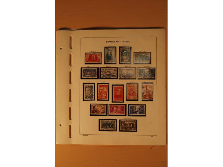 1849/2002, meist gestempelte Sammlung mit besseren Werten, teils stark unterschiedlicher Erhaltung, dazu gestempelte Sammlung