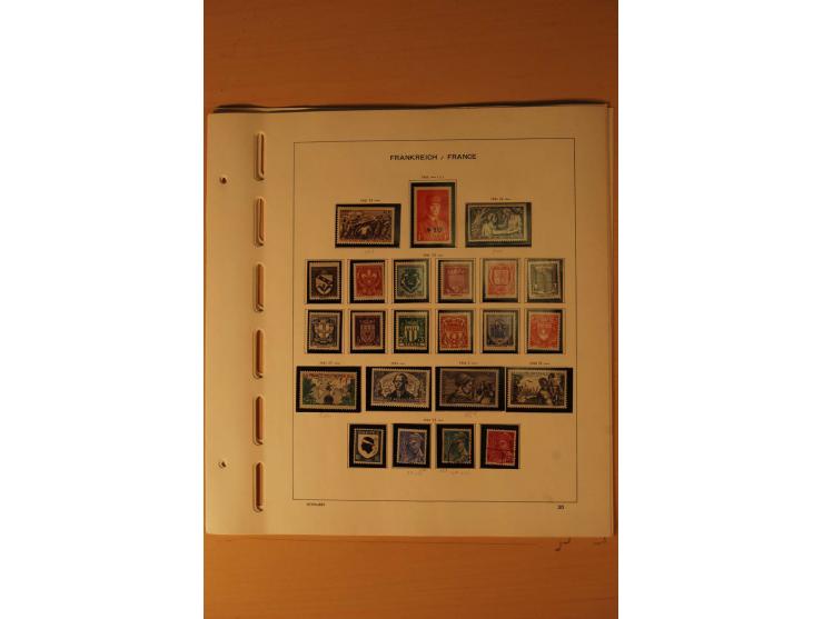 1849/2002, meist gestempelte Sammlung mit besseren Werten, teils stark unterschiedlicher Erhaltung, dazu gestempelte Sammlung