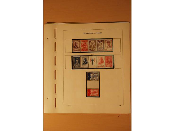 1849/2002, meist gestempelte Sammlung mit besseren Werten, teils stark unterschiedlicher Erhaltung, dazu gestempelte Sammlung