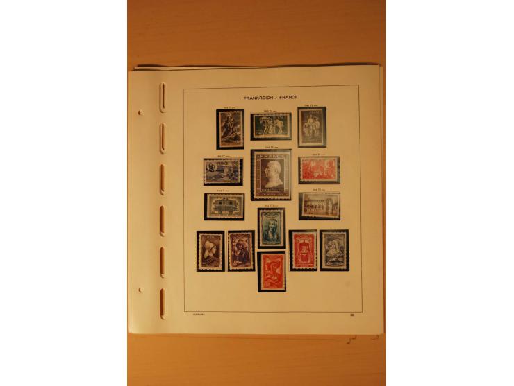 1849/2002, meist gestempelte Sammlung mit besseren Werten, teils stark unterschiedlicher Erhaltung, dazu gestempelte Sammlung