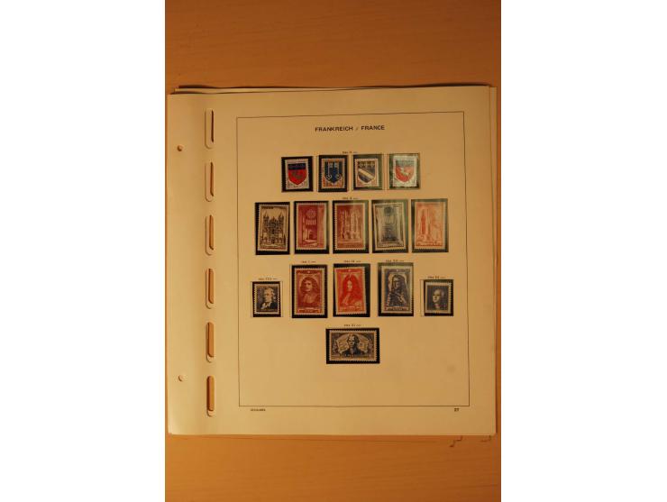 1849/2002, meist gestempelte Sammlung mit besseren Werten, teils stark unterschiedlicher Erhaltung, dazu gestempelte Sammlung
