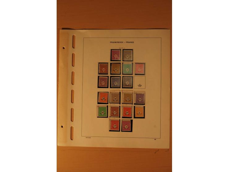 1849/2002, meist gestempelte Sammlung mit besseren Werten, teils stark unterschiedlicher Erhaltung, dazu gestempelte Sammlung