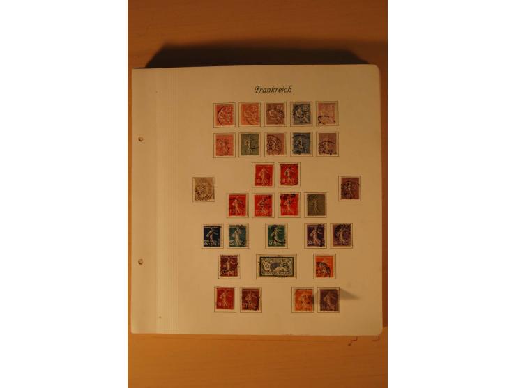 1849/2002, meist gestempelte Sammlung mit besseren Werten, teils stark unterschiedlicher Erhaltung, dazu gestempelte Sammlung