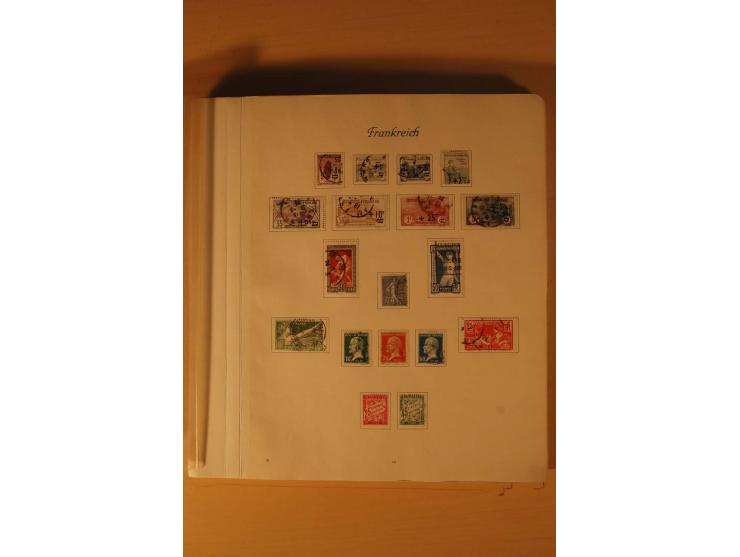 1849/2002, meist gestempelte Sammlung mit besseren Werten, teils stark unterschiedlicher Erhaltung, dazu gestempelte Sammlung