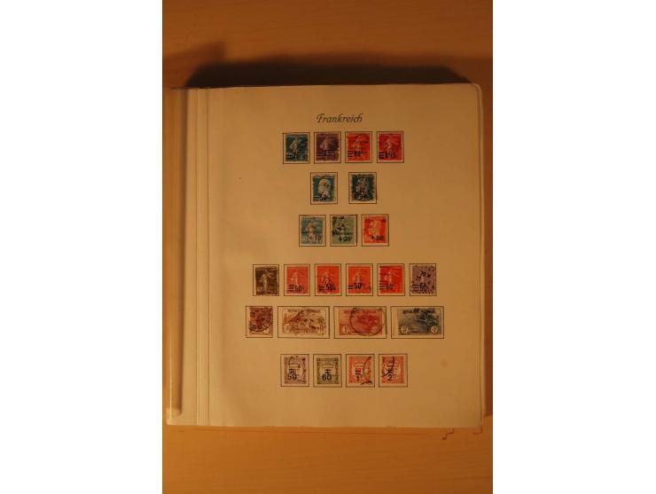 1849/2002, meist gestempelte Sammlung mit besseren Werten, teils stark unterschiedlicher Erhaltung, dazu gestempelte Sammlung