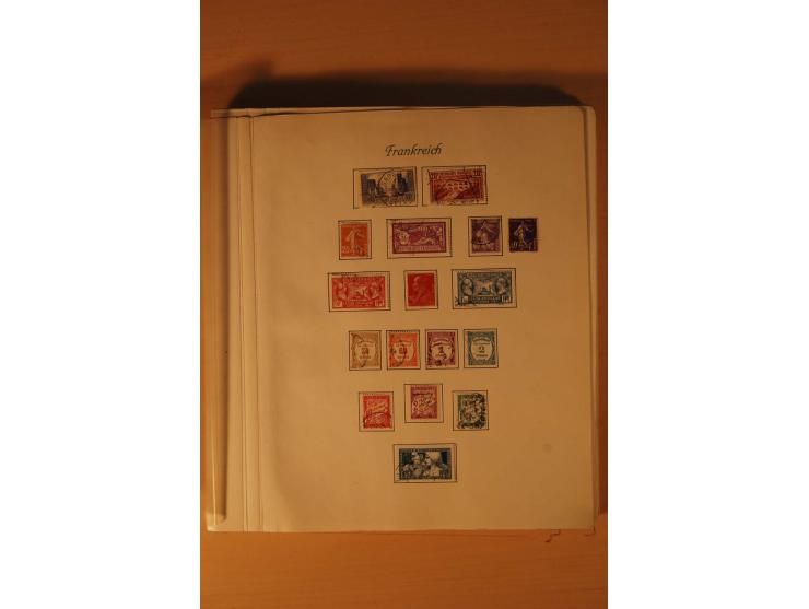 1849/2002, meist gestempelte Sammlung mit besseren Werten, teils stark unterschiedlicher Erhaltung, dazu gestempelte Sammlung