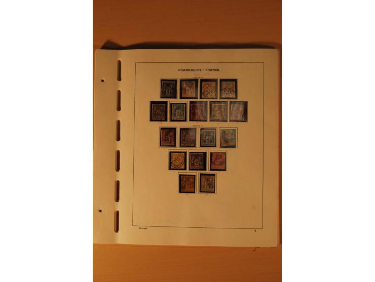 1849/2002, meist gestempelte Sammlung mit besseren Werten, teils stark unterschiedlicher Erhaltung, dazu gestempelte Sammlung