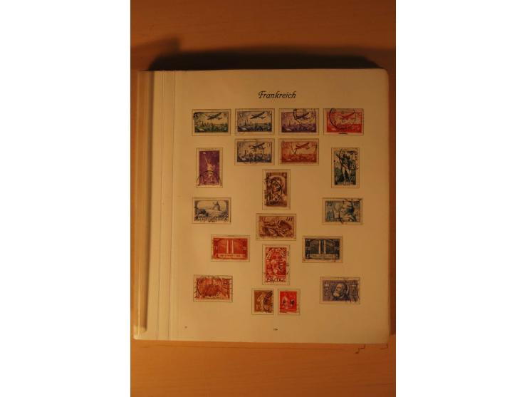 1849/2002, meist gestempelte Sammlung mit besseren Werten, teils stark unterschiedlicher Erhaltung, dazu gestempelte Sammlung