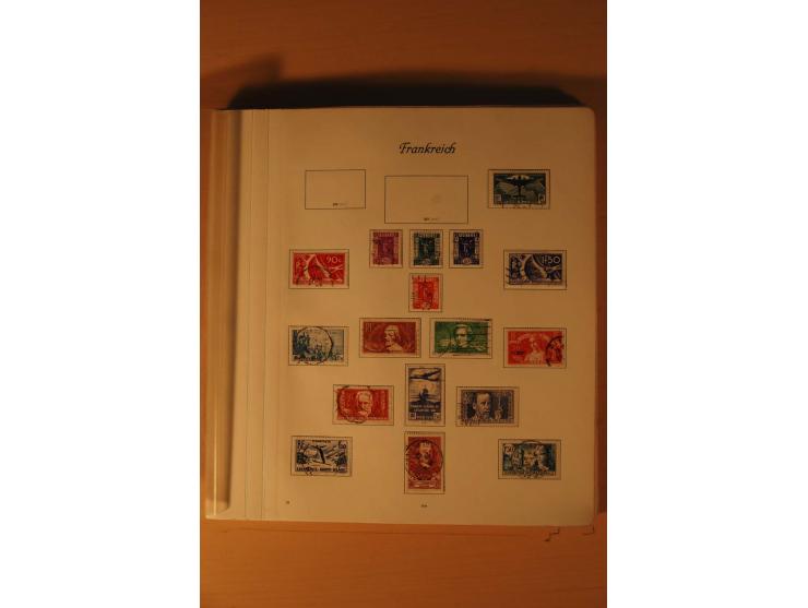 1849/2002, meist gestempelte Sammlung mit besseren Werten, teils stark unterschiedlicher Erhaltung, dazu gestempelte Sammlung