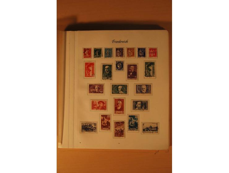 1849/2002, meist gestempelte Sammlung mit besseren Werten, teils stark unterschiedlicher Erhaltung, dazu gestempelte Sammlung