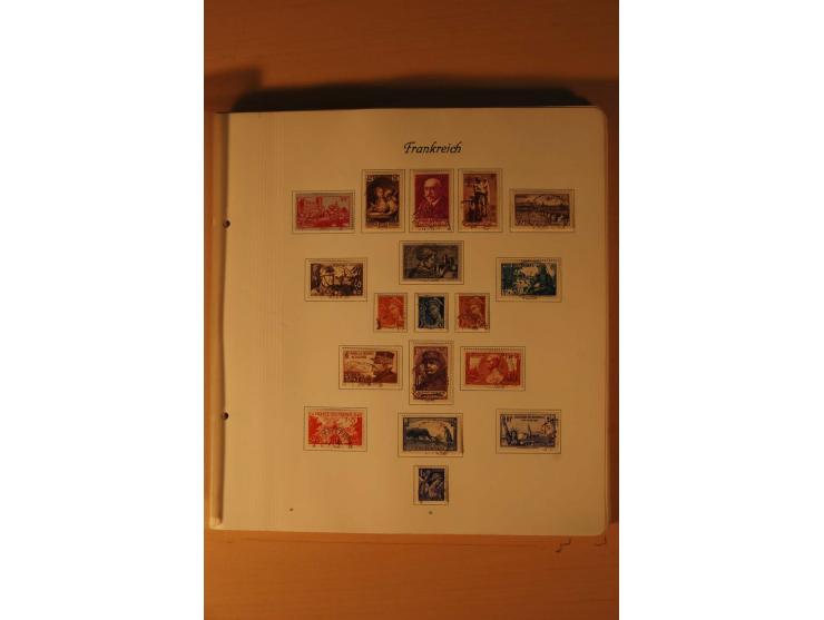 1849/2002, meist gestempelte Sammlung mit besseren Werten, teils stark unterschiedlicher Erhaltung, dazu gestempelte Sammlung