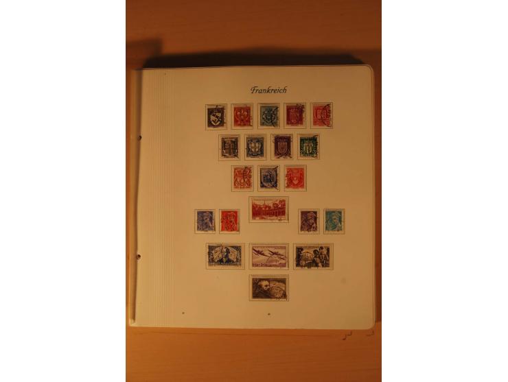 1849/2002, meist gestempelte Sammlung mit besseren Werten, teils stark unterschiedlicher Erhaltung, dazu gestempelte Sammlung
