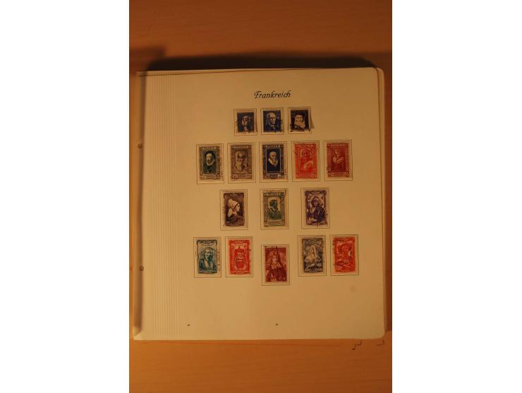 1849/2002, meist gestempelte Sammlung mit besseren Werten, teils stark unterschiedlicher Erhaltung, dazu gestempelte Sammlung