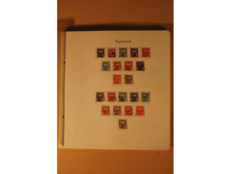 1849/2002, meist gestempelte Sammlung mit besseren Werten, teils stark unterschiedlicher Erhaltung, dazu gestempelte Sammlung